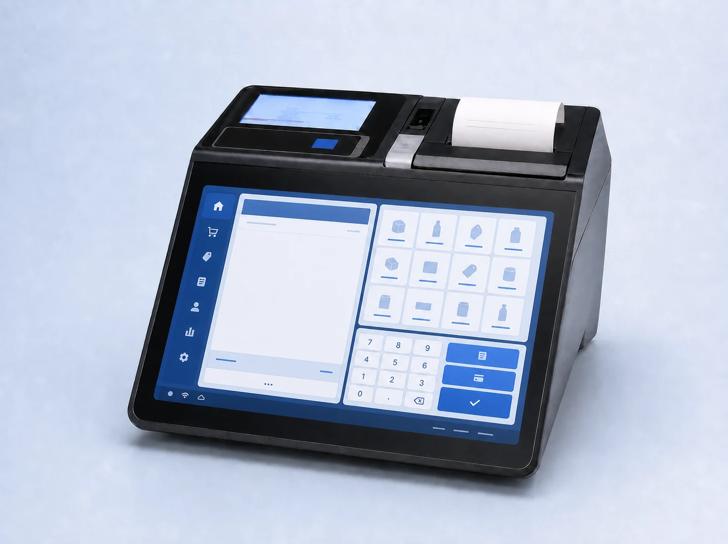 PK-WS T600 All in One Kassensystem mit integriertem Bondrucker