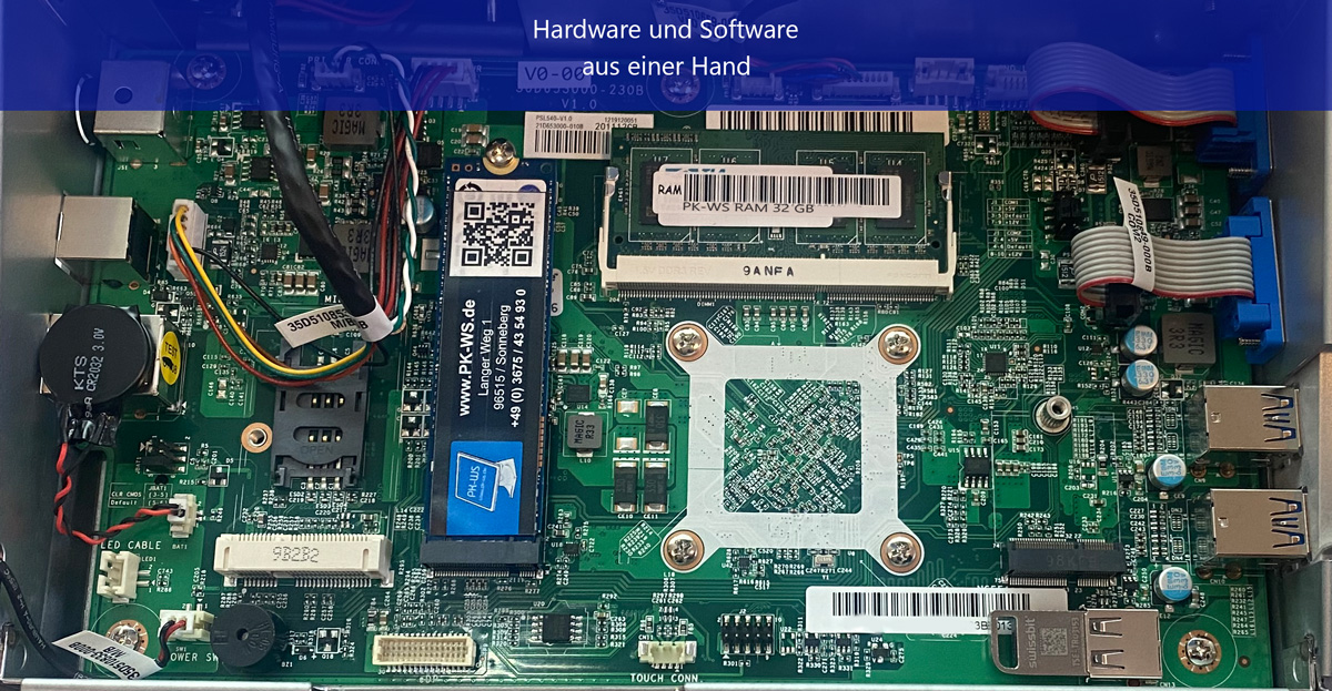 Self-Service und Kiosk